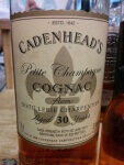 Cognac Charpéntier Cadenhead 30yo