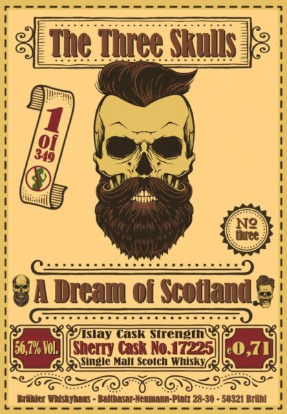 A Dream of Scotland Skull III