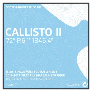Scotch Universe Callisto II - 72° P.6.1' 1846.4"